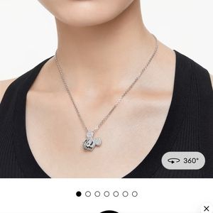 Swarovski Mickey mouse necklace